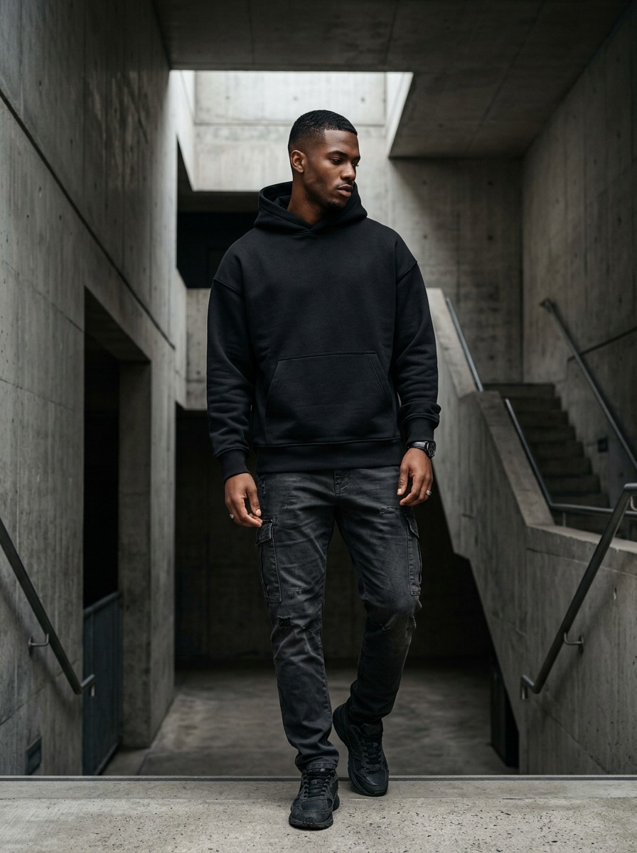 Hoodie Boxy Heavyweight DRWP Essential