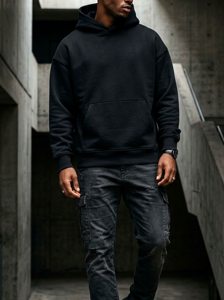 Hoodie Oversized 'No Rules' Sand