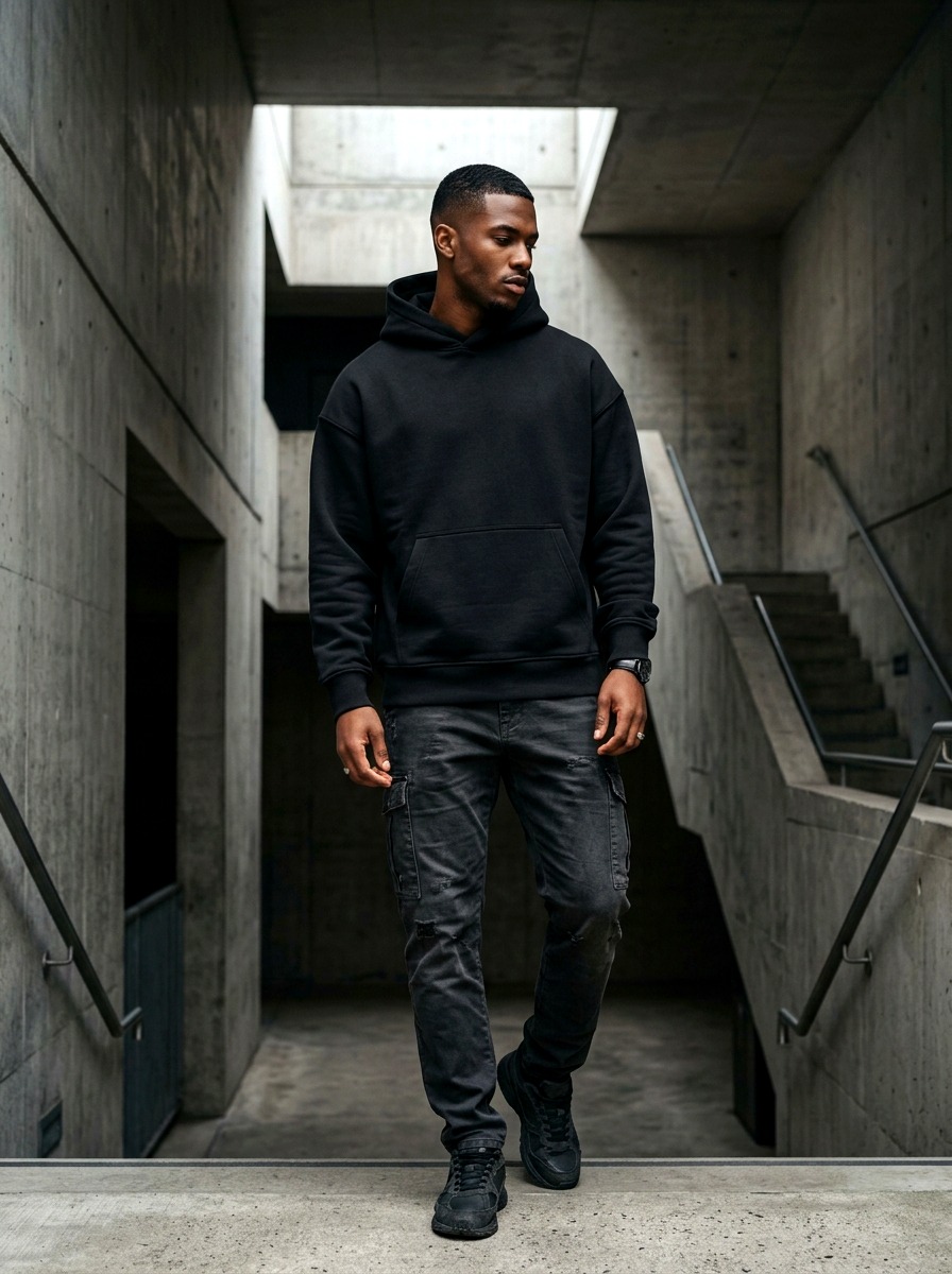Hoodie Oversized 'No Rules' Sand